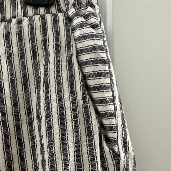 Striped Polyester Drawstring Pants L - Picture 6 of 6